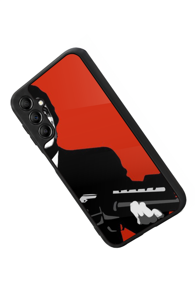 Samsung Galaxy A14 Uyumlu Scarface Tasarımlı Glossy Premium Kılıf