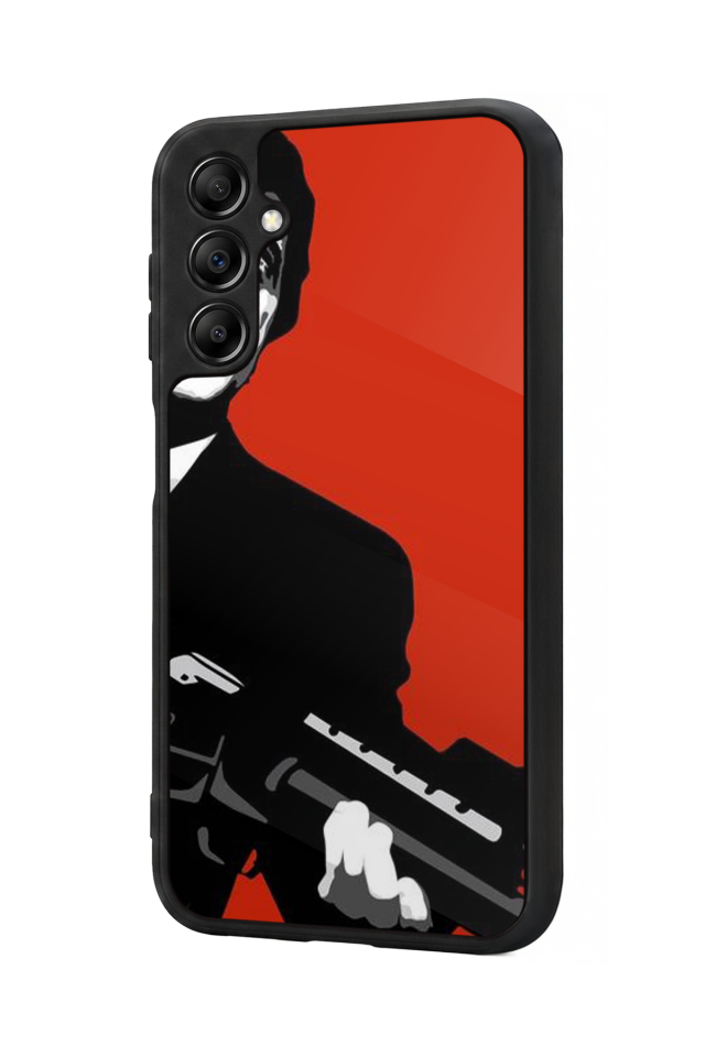 Samsung Galaxy A14 Uyumlu Scarface Tasarımlı Glossy Premium Kılıf