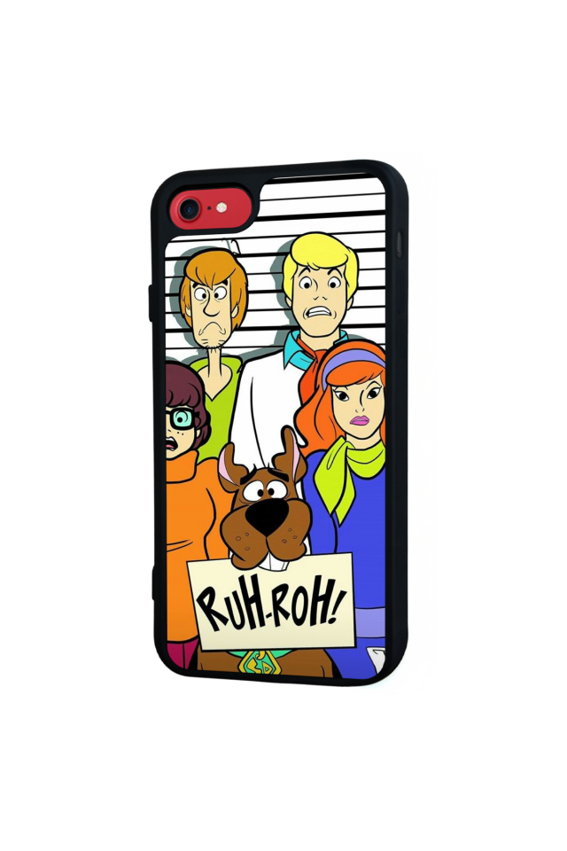 iPhone 8 Uyumlu Scooby Doo Tasarımlı Glossy Premium Kılıf