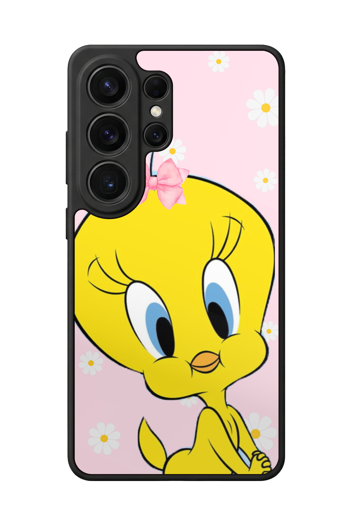 Samsung Galaxy S26 Ultra Uyumlu Tweety Tasarımlı Glossy Premium Kılıf
