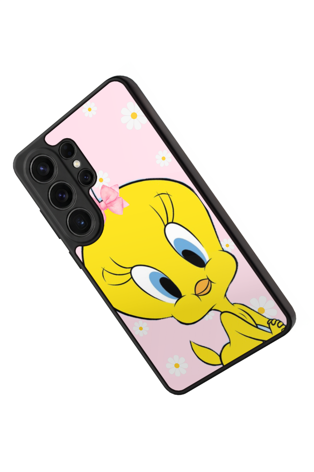 Samsung Galaxy S26 Ultra Uyumlu Tweety Tasarımlı Glossy Premium Kılıf