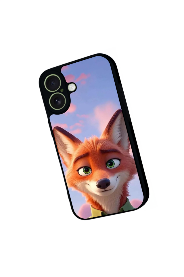 iPhone 17 Uyumlu Zootropolis Tasarımlı Glossy Premium Kılıf