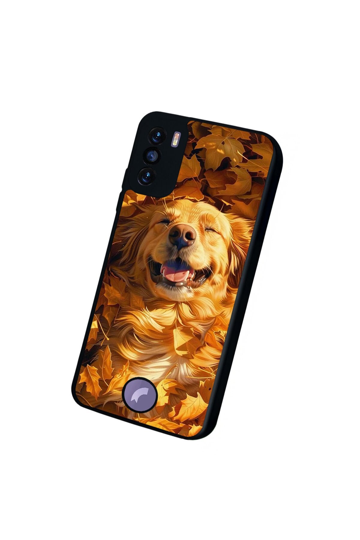 Reeder S19 Max Pro S Uyumlu Golden Kopek Tasarımlı Glossy Premium Kılıf