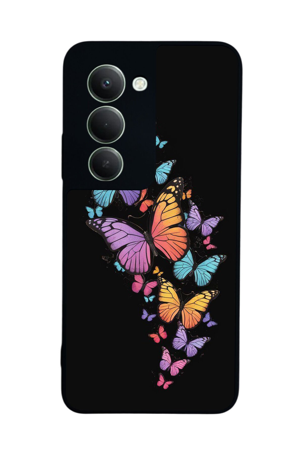 Xiaomi Redmi 15 5G Uyumlu Kelebek Tasarımlı Glossy Premium Kılıf