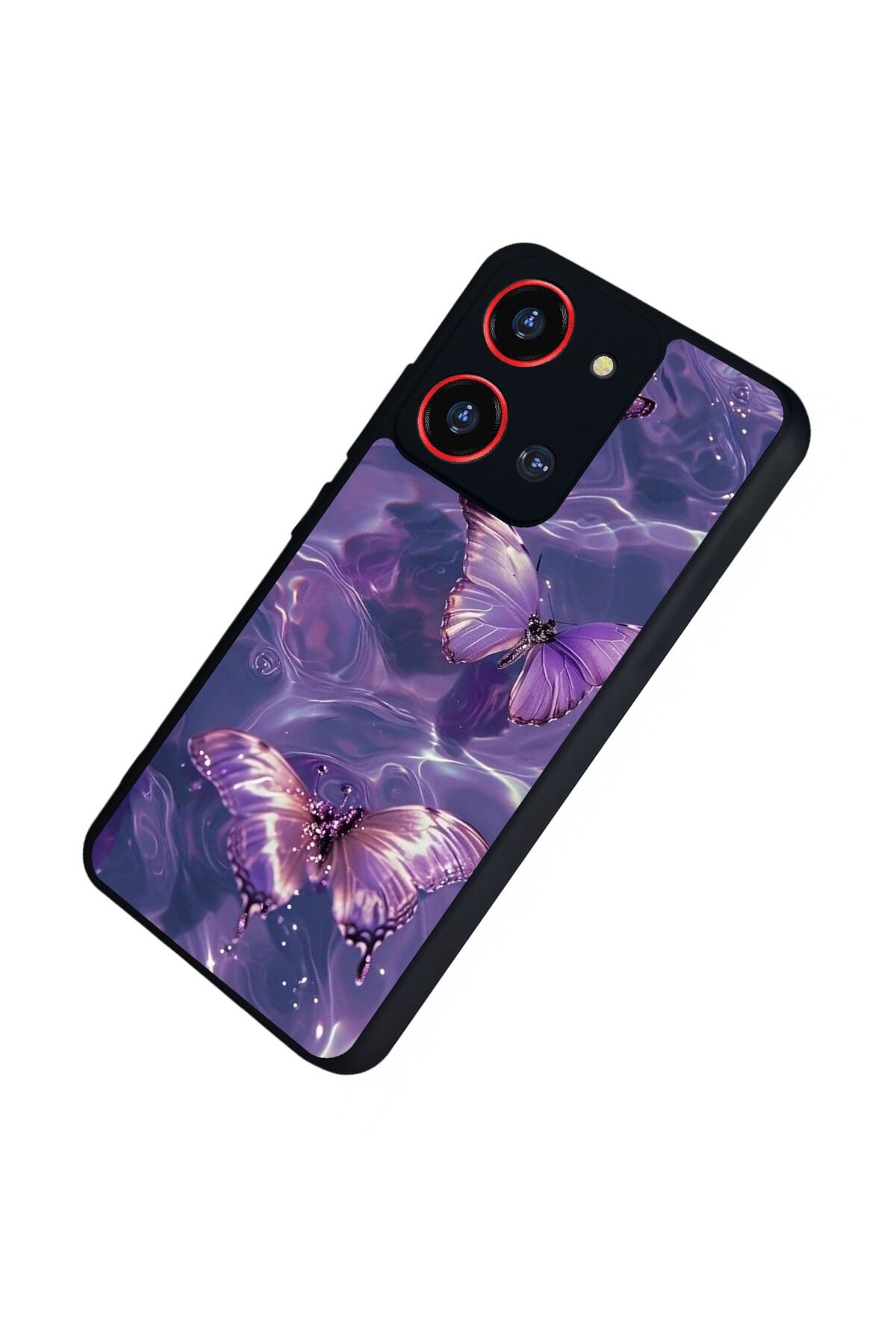 Reeder S19 Max Pro S ZOOM Uyumlu Kelebek Tasarımlı Glossy Premium Kılıf