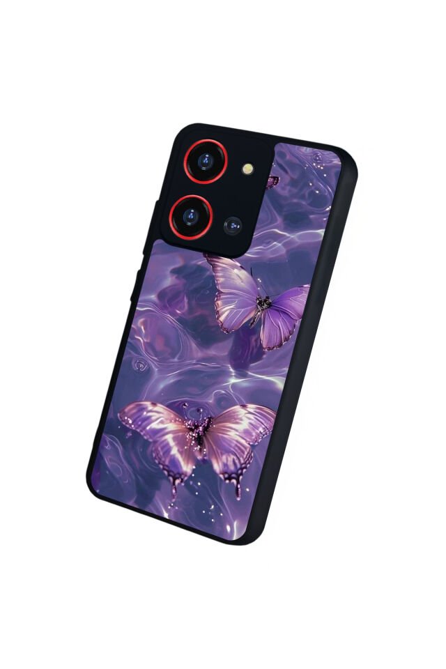 Reeder S19 Max Pro S ZOOM Uyumlu Kelebek Tasarımlı Glossy Premium Kılıf