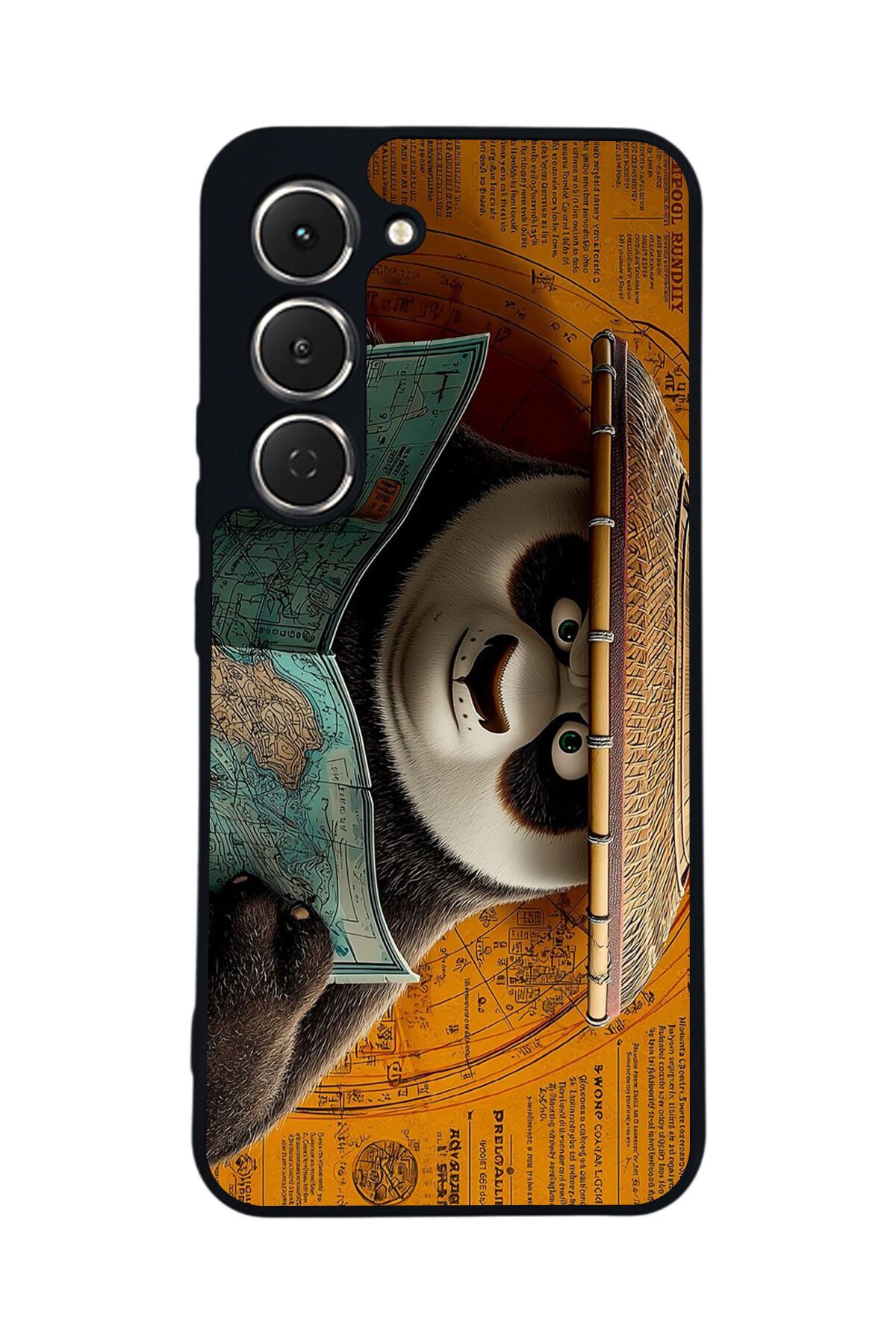 Tecno Spark 40 Pro Uyumlu Kung Fu Panda Tasarımlı Glossy Premium Kılıf