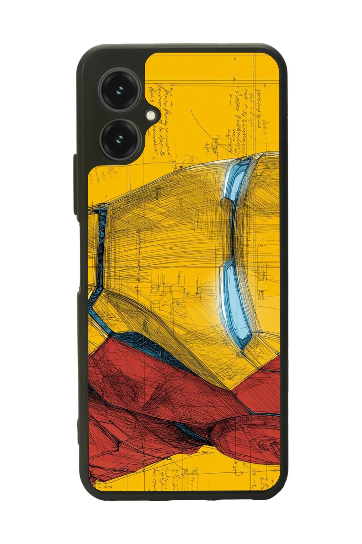 Omix X5 Uyumlu Iron Man ( Demir Adam ) Tasarımlı Glossy Premium Kılıf