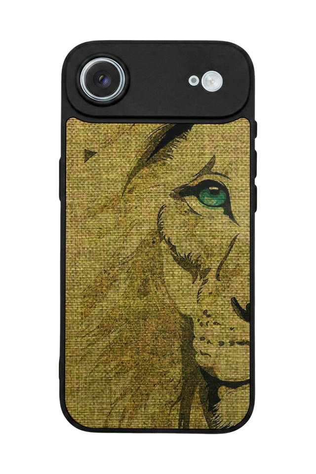 iPhone 17 Air Uyumlu Aslan Tasarımlı Glossy Premium Kılıf