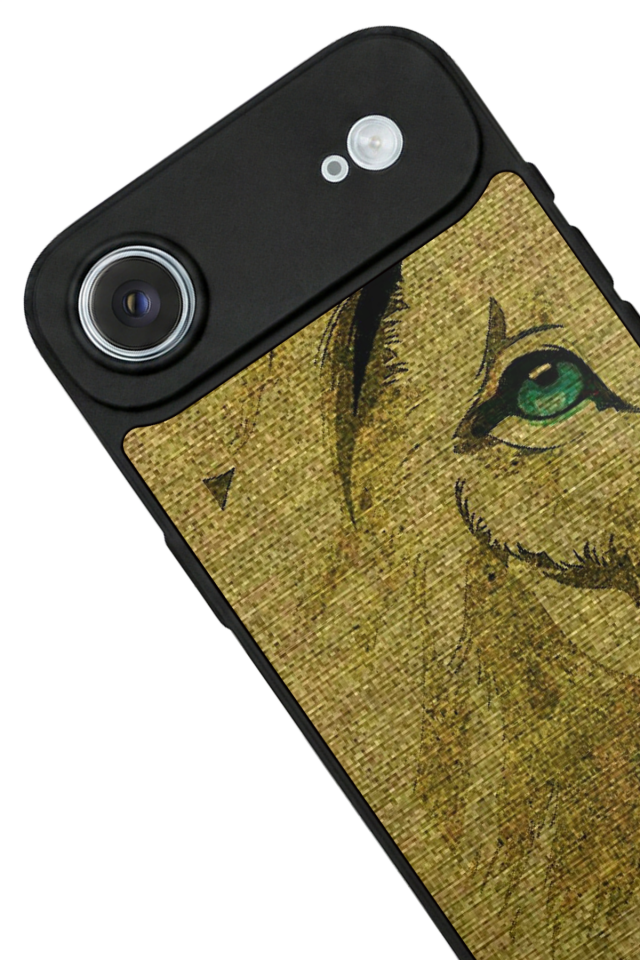 iPhone 17 Air Uyumlu Aslan Tasarımlı Glossy Premium Kılıf