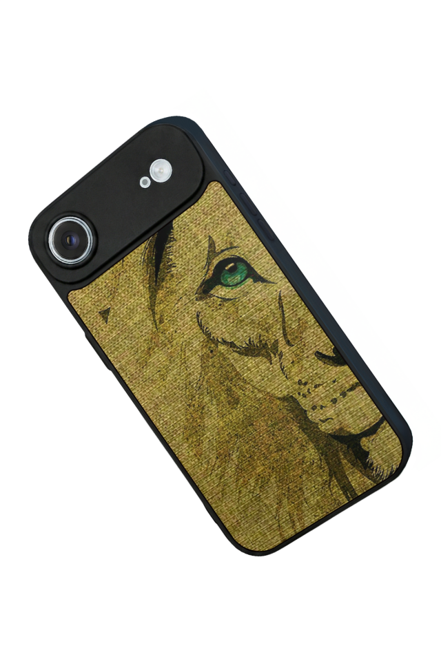 iPhone 17 Air Uyumlu Aslan Tasarımlı Glossy Premium Kılıf