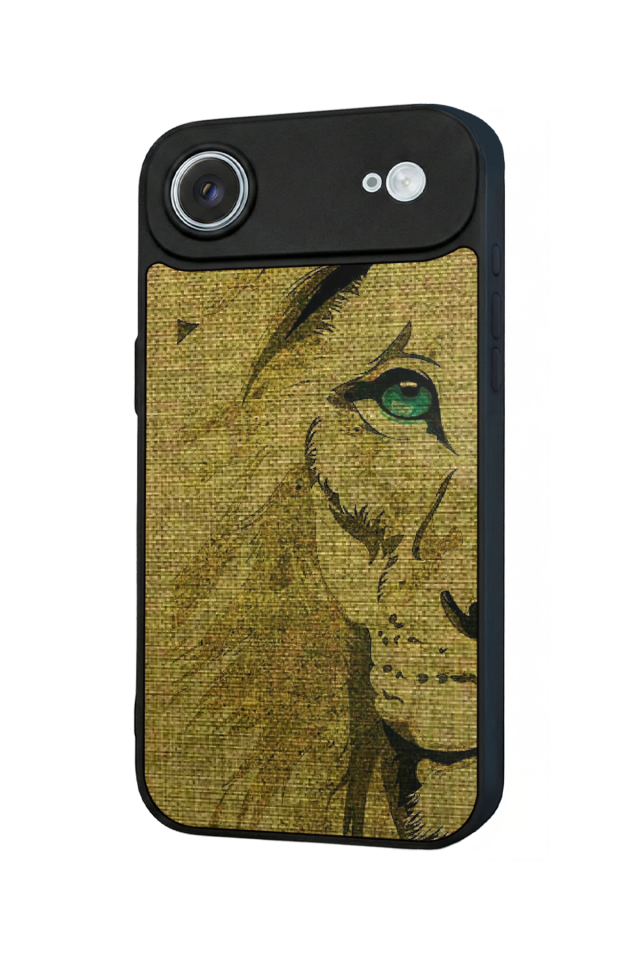 iPhone 17 Air Uyumlu Aslan Tasarımlı Glossy Premium Kılıf