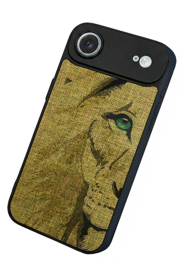iPhone 17 Air Uyumlu Aslan Tasarımlı Glossy Premium Kılıf