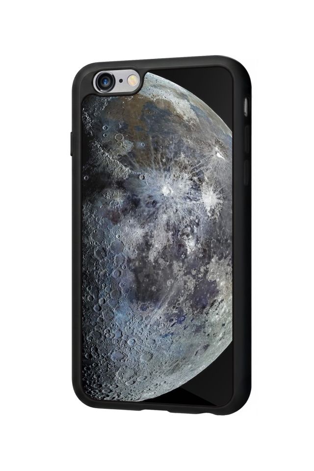 iPhone 6 Plus Uyumlu Ay Tasarımlı Glossy Premium Kılıf