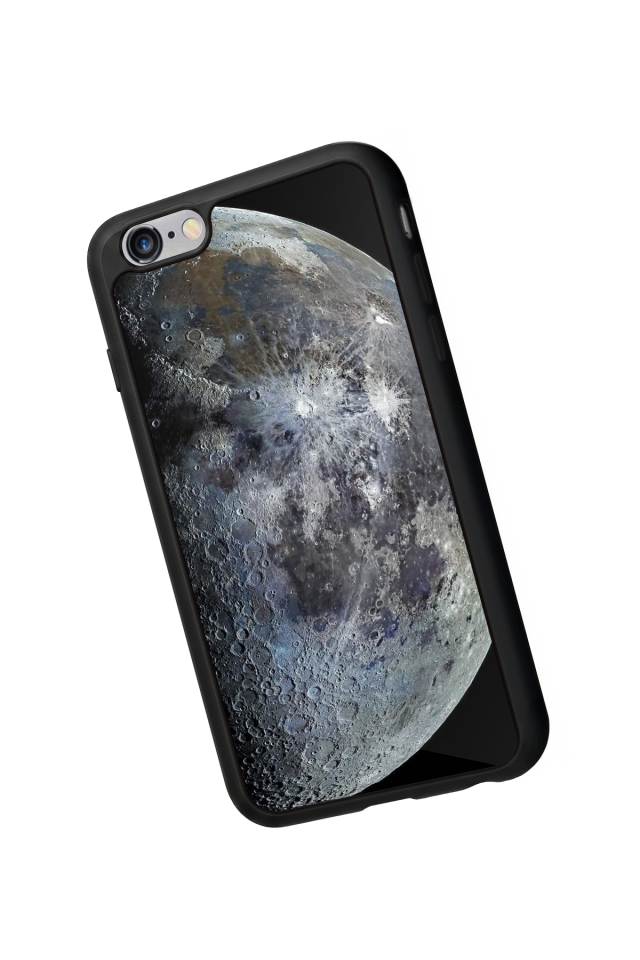 iPhone 6 Plus Uyumlu Ay Tasarımlı Glossy Premium Kılıf