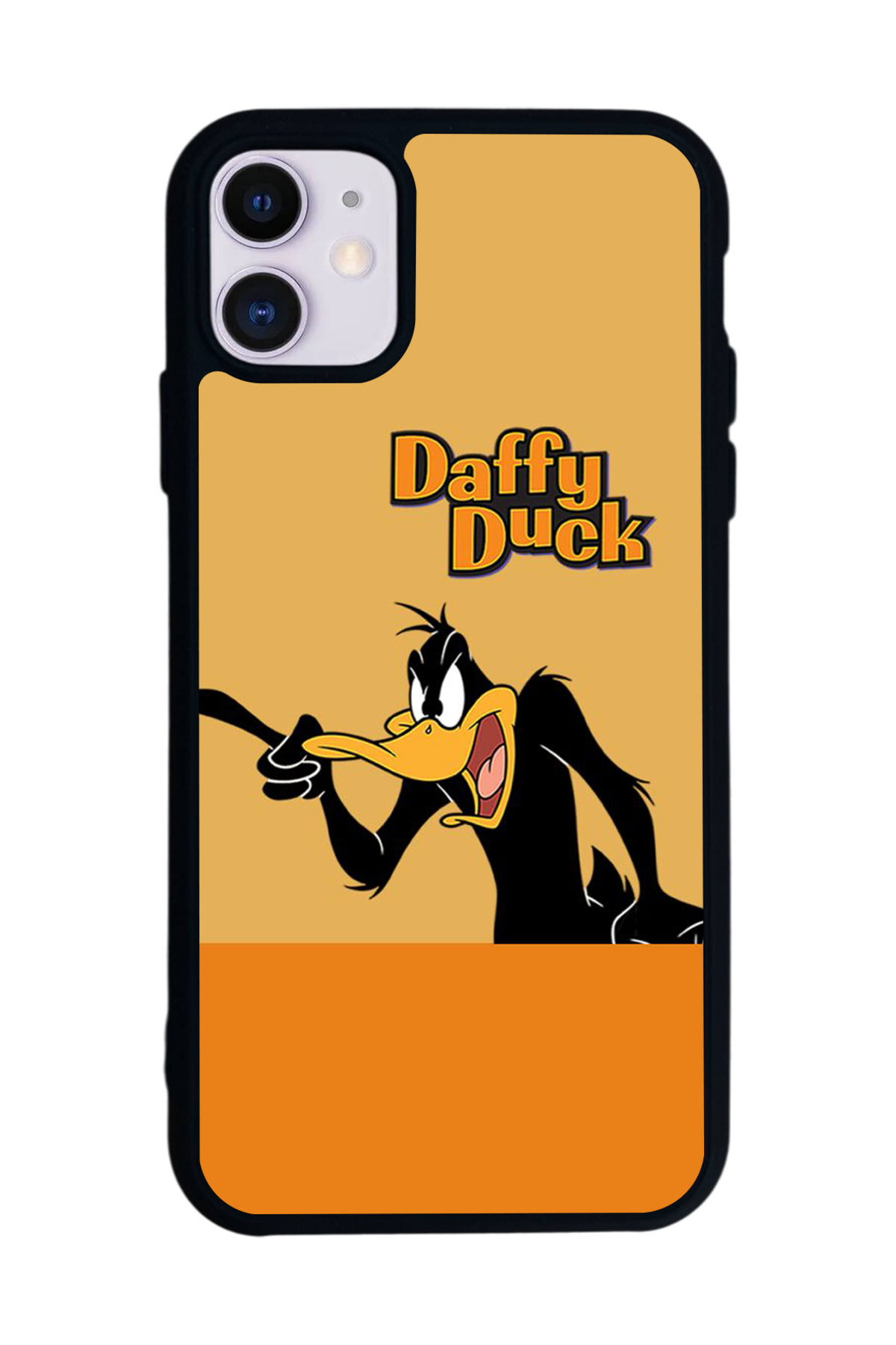 iPhone 11 Uyumlu Daffy duck Tasarımlı Glossy Premium Kılıf