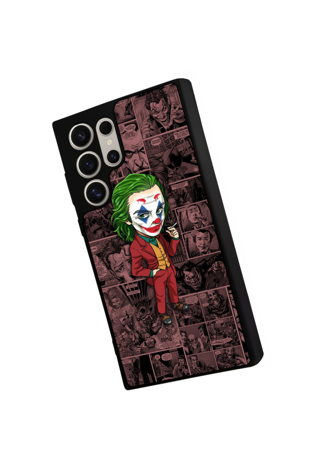 Samsung Galaxy S24 Ultra Uyumlu Joker Tasarımlı Glossy Premium Kılıf
