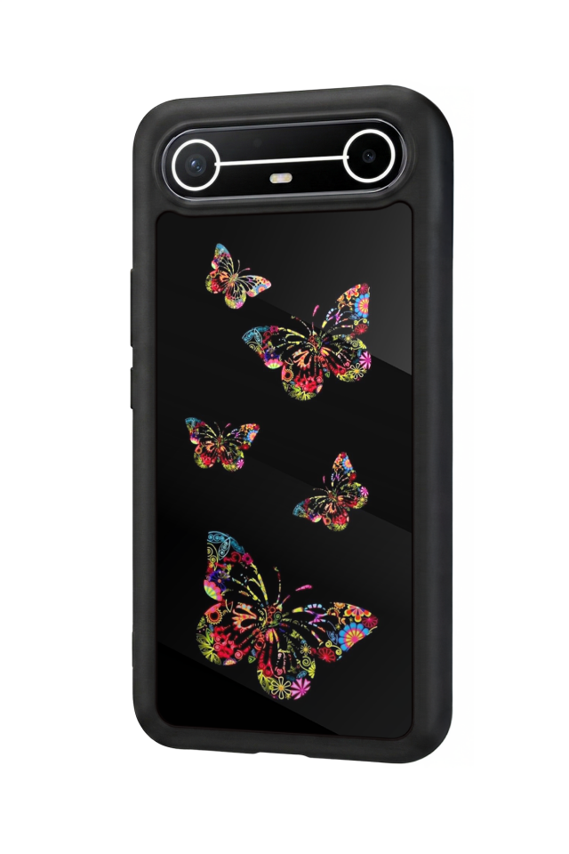 Tecno Spark Slim 5G Uyumlu Kelebek Tasarımlı Glossy Premium Kılıf