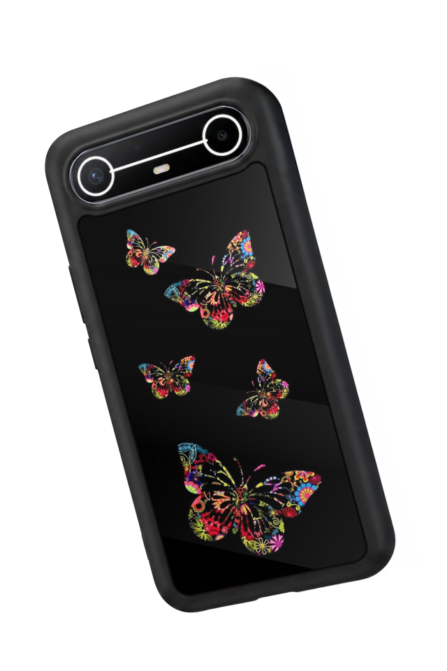 Tecno Spark Slim 5G Uyumlu Kelebek Tasarımlı Glossy Premium Kılıf