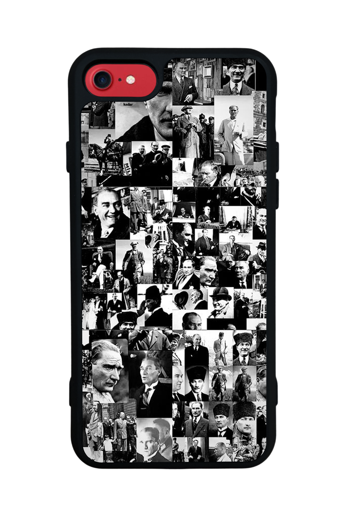 iPhone 7 Uyumlu Mustafa Kemal Ataturk Tasarımlı Glossy Premium Kılıf