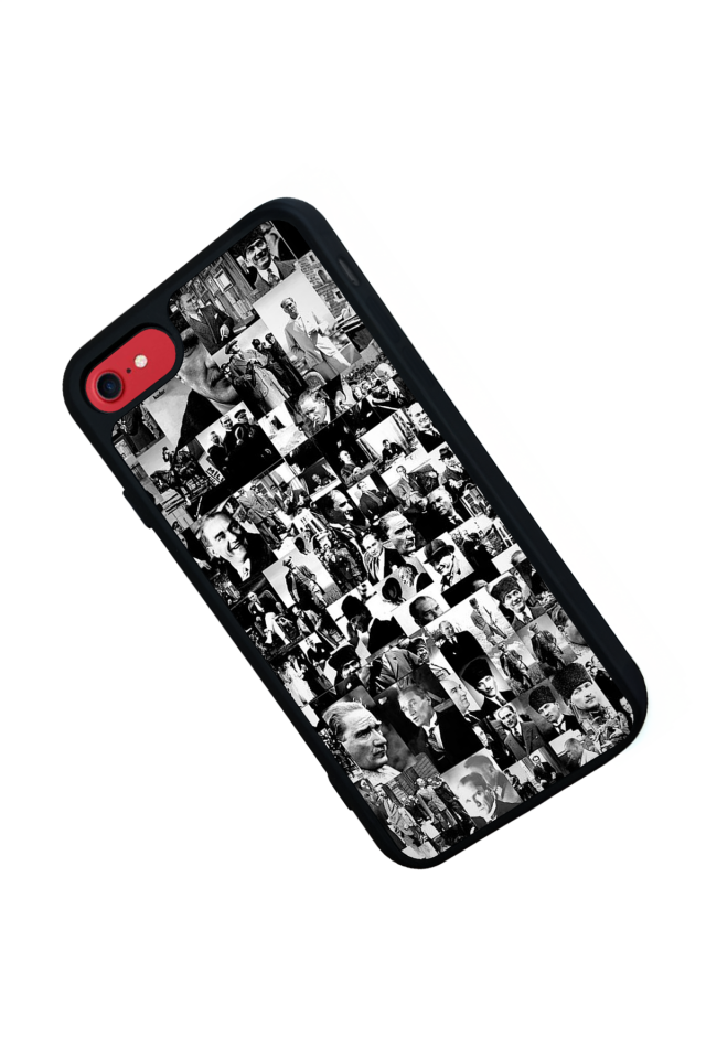 iPhone 7 Uyumlu Mustafa Kemal Ataturk Tasarımlı Glossy Premium Kılıf