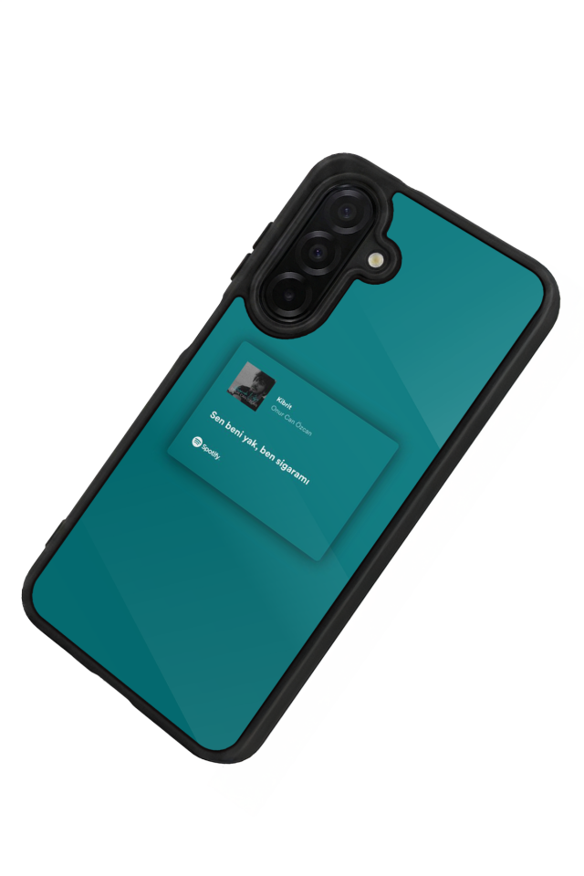 Samsung Galaxy A36 Uyumlu Sarki Sozleri Tasarımlı Glossy Premium Kılıf