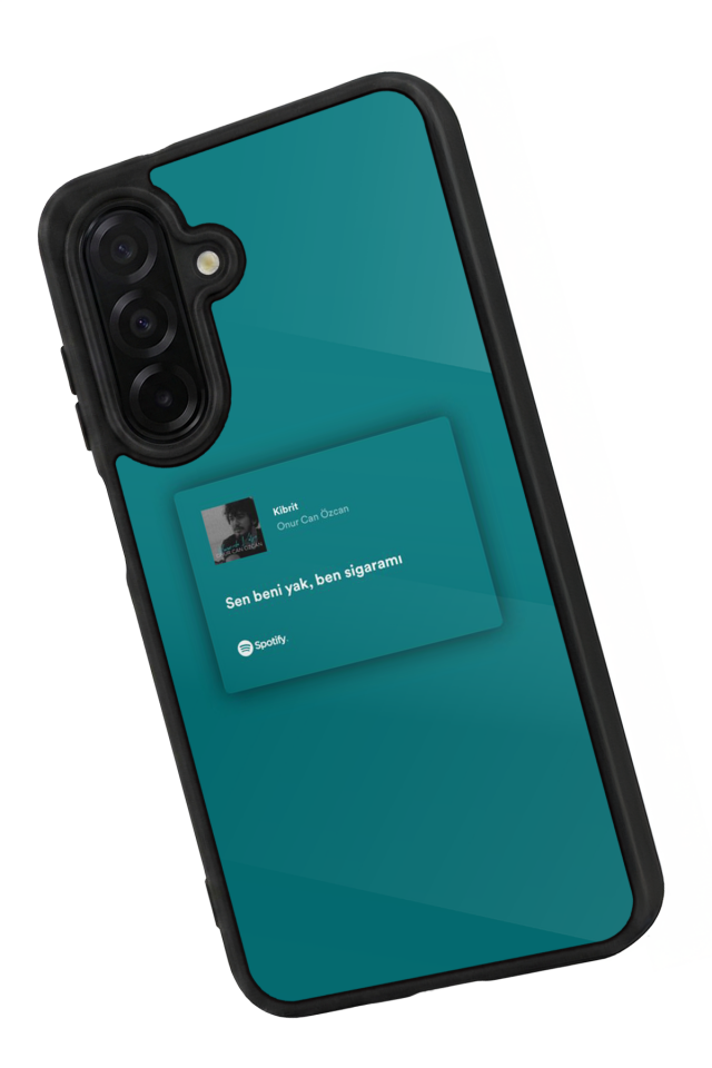 Samsung Galaxy A36 Uyumlu Sarki Sozleri Tasarımlı Glossy Premium Kılıf