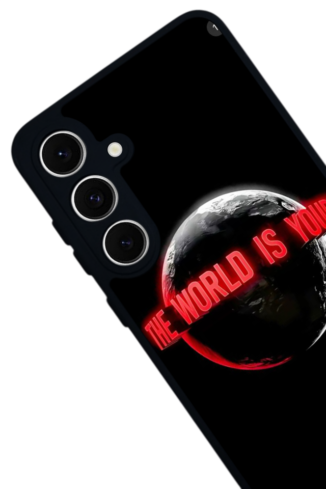 Samsung Galaxy S24 FE Uyumlu Scarface Tasarımlı Glossy Premium Kılıf