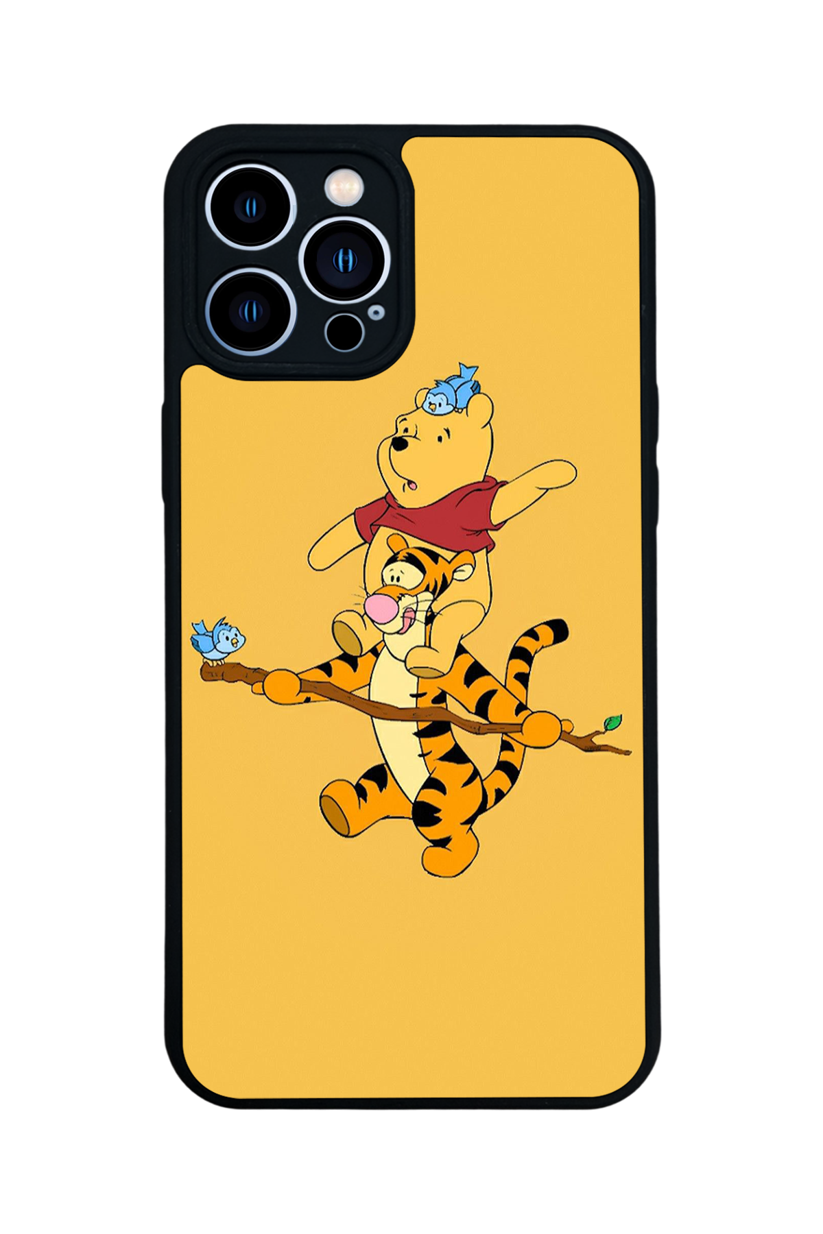 iPhone 12 Pro Max Uyumlu Winnie Tasarımlı Glossy Premium Kılıf