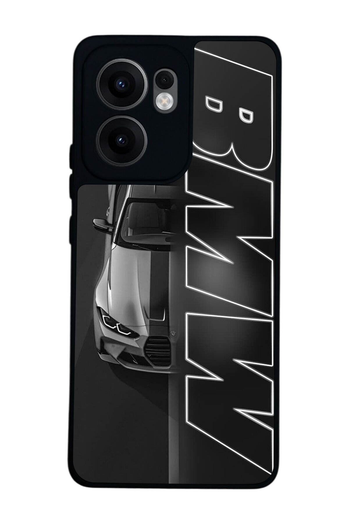 Oppo Reno 13F Uyumlu BMW Tasarımlı Glossy Premium Kılıf