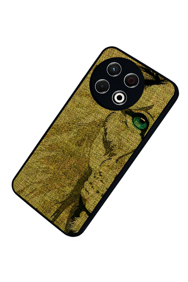 Tecno Spark 30 Pro Uyumlu Aslan Tasarımlı Glossy Premium Kılıf