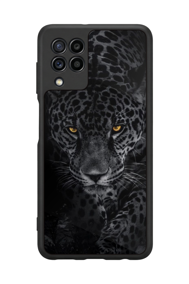 Samsung Galaxy M22 Uyumlu Cita Tasarımlı Glossy Premium Kılıf