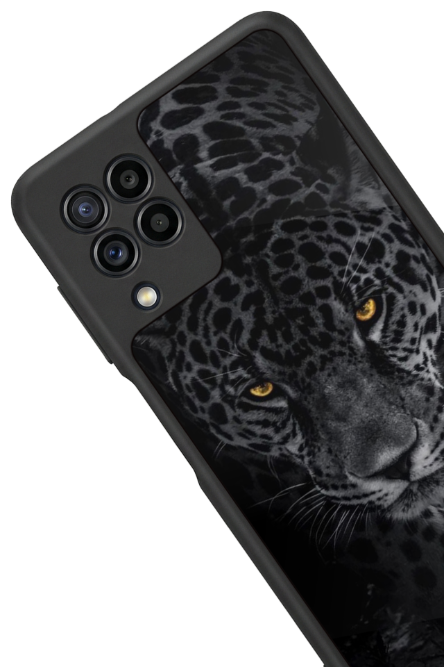 Samsung Galaxy M22 Uyumlu Cita Tasarımlı Glossy Premium Kılıf