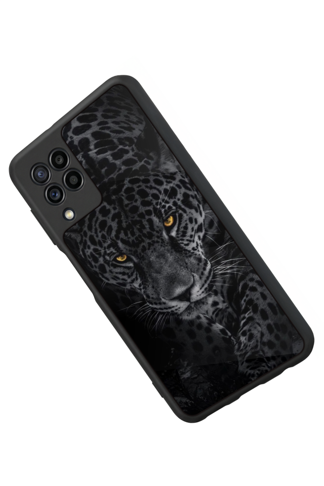 Samsung Galaxy M22 Uyumlu Cita Tasarımlı Glossy Premium Kılıf