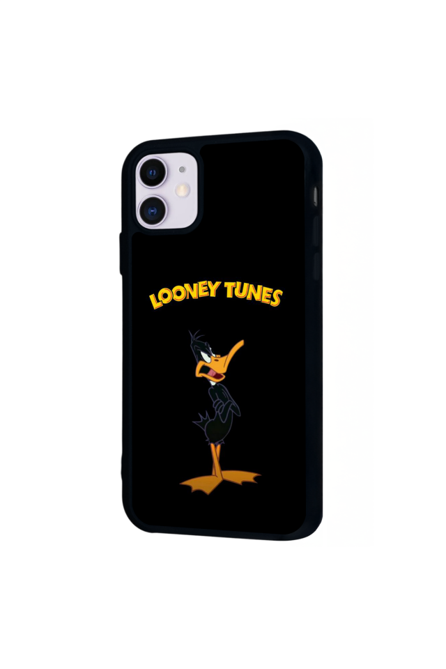 iPhone 11 Uyumlu Daffy duck Tasarımlı Glossy Premium Kılıf
