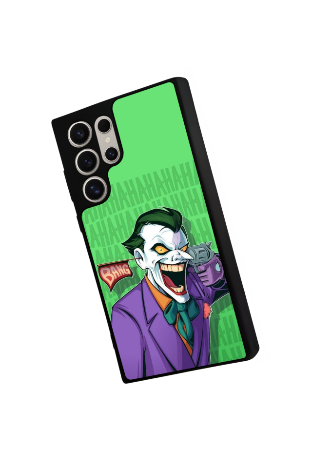Samsung Galaxy S24 Ultra Uyumlu Joker Tasarımlı Glossy Premium Kılıf