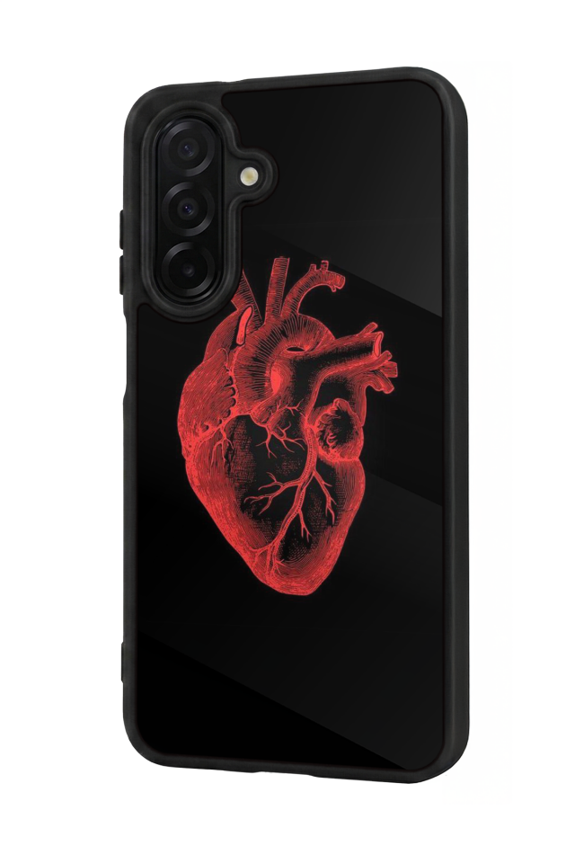 Samsung Galaxy A36 Uyumlu Kalp Love Tasarımlı Glossy Premium Kılıf