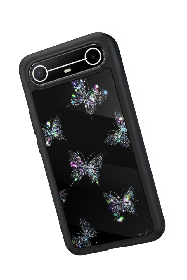 Tecno Spark Slim 5G Uyumlu Kelebek Tasarımlı Glossy Premium Kılıf