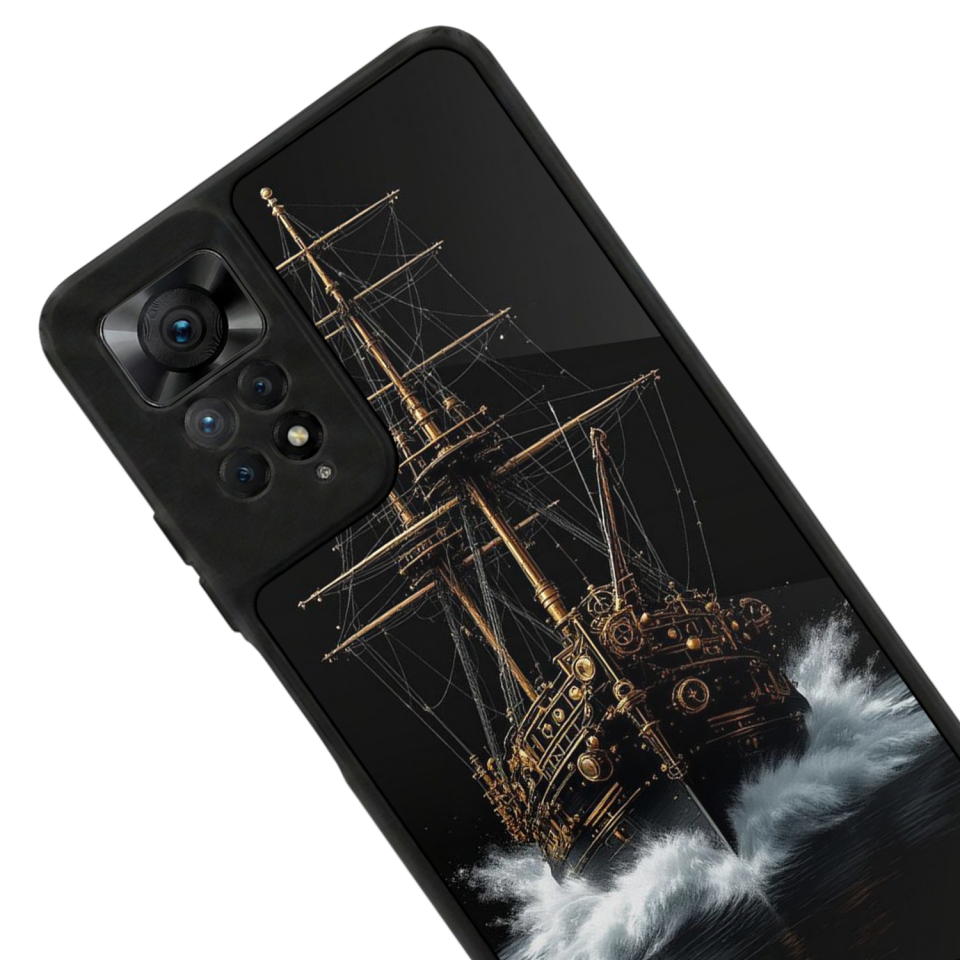 Xiaomi Redmi Note 12 Pro Uyumlu Korsan Tasarımlı Glossy Premium Kılıf