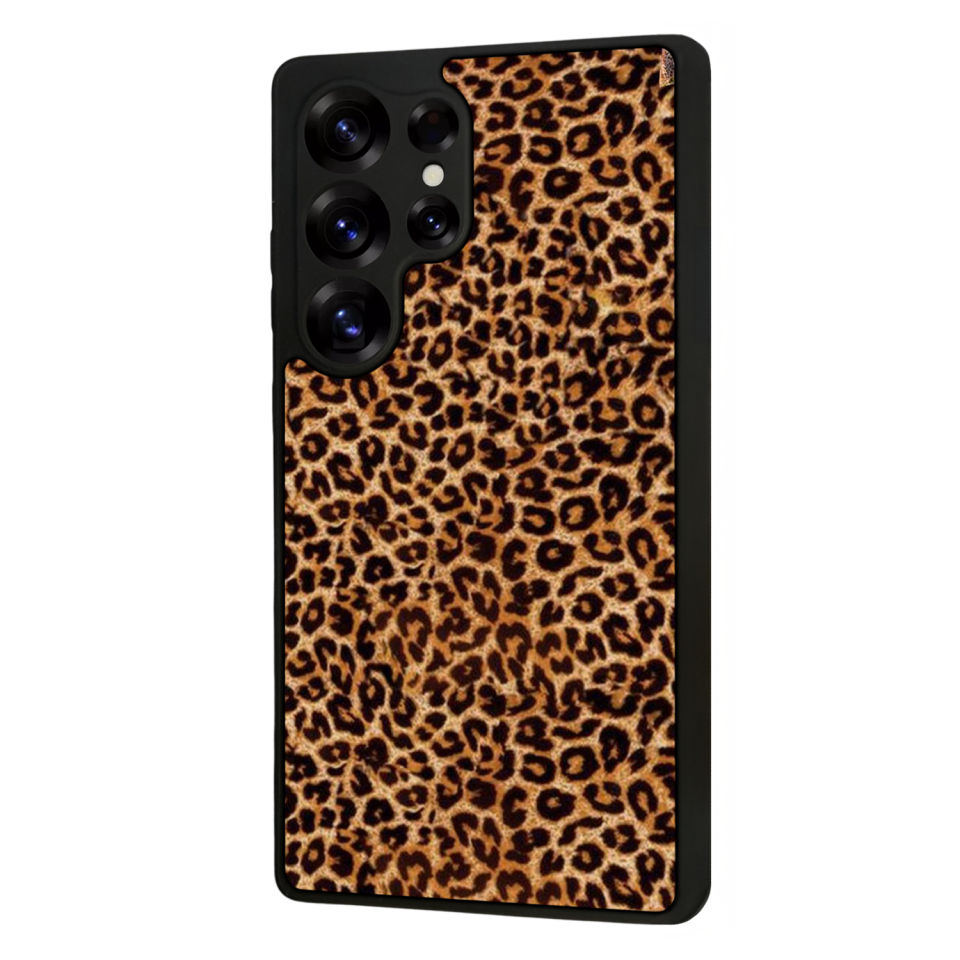 Samsung Galaxy S25 Ultra Uyumlu Leopar Tasarımlı Glossy Premium Kılıf