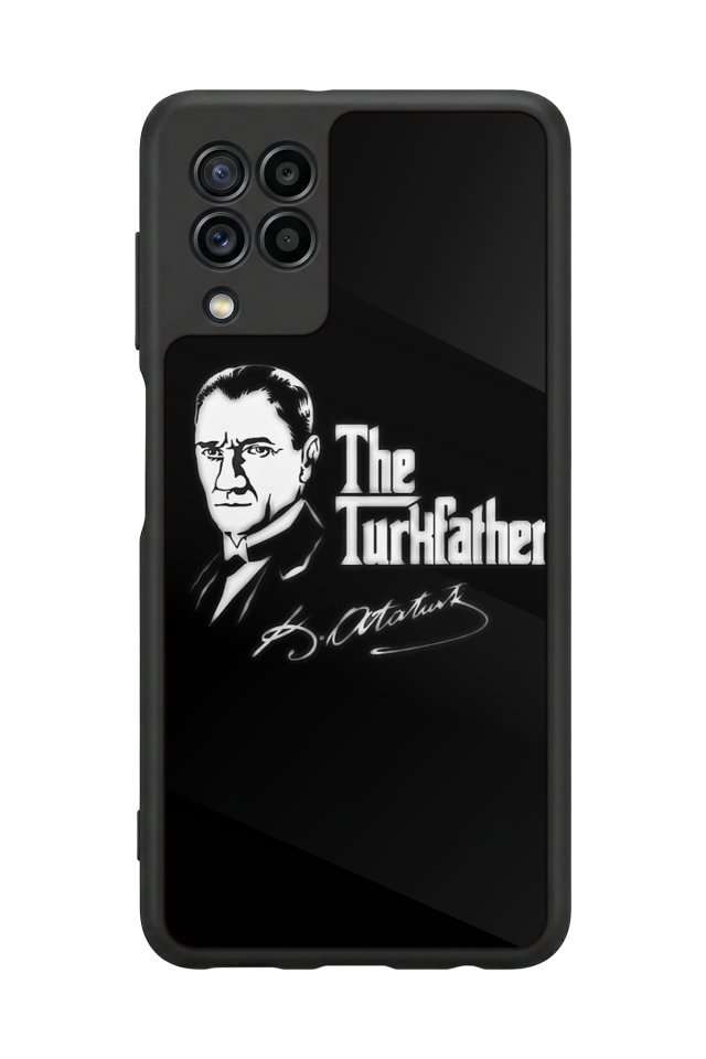 Samsung Galaxy M32 Uyumlu Mustafa Kemal Ataturk Tasarımlı Glossy Premium Kılıf