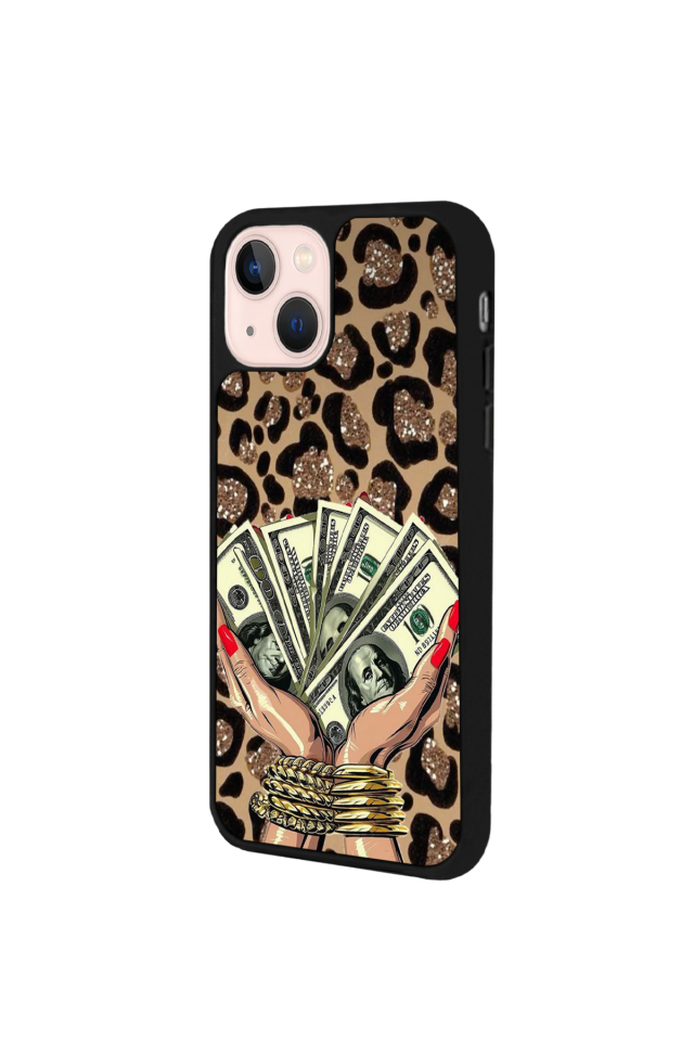 iPhone 14 Plus Uyumlu Para Tasarımlı Glossy Premium Kılıf