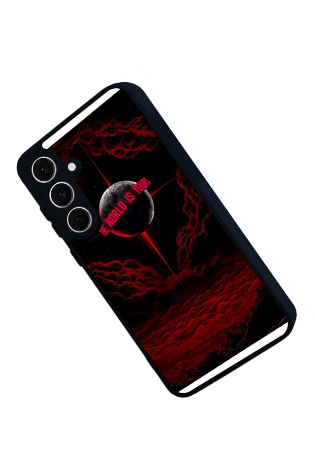 Samsung Galaxy S24 FE Uyumlu Scarface Tasarımlı Glossy Premium Kılıf