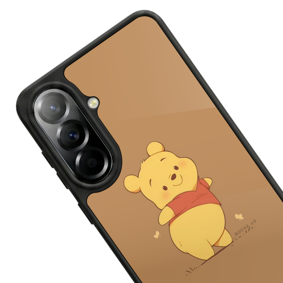 Samsung Galaxy A57 Uyumlu Winnie Tasarımlı Glossy Premium Kılıf