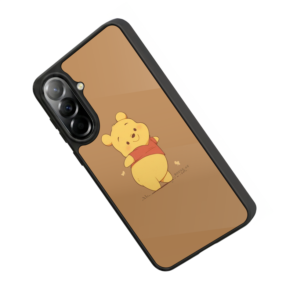 Samsung Galaxy A57 Uyumlu Winnie Tasarımlı Glossy Premium Kılıf