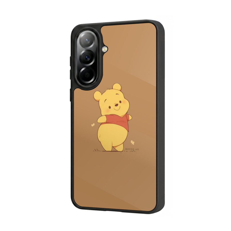 Samsung Galaxy A57 Uyumlu Winnie Tasarımlı Glossy Premium Kılıf