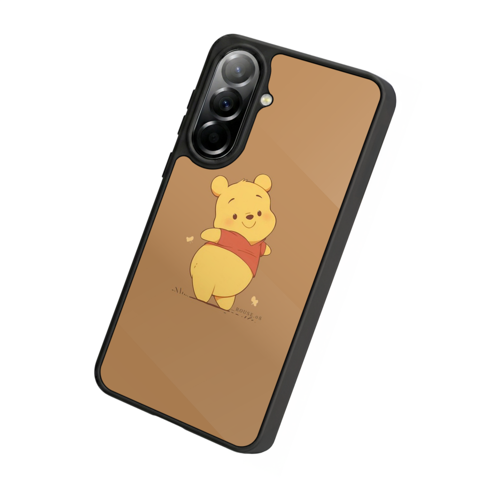 Samsung Galaxy A57 Uyumlu Winnie Tasarımlı Glossy Premium Kılıf