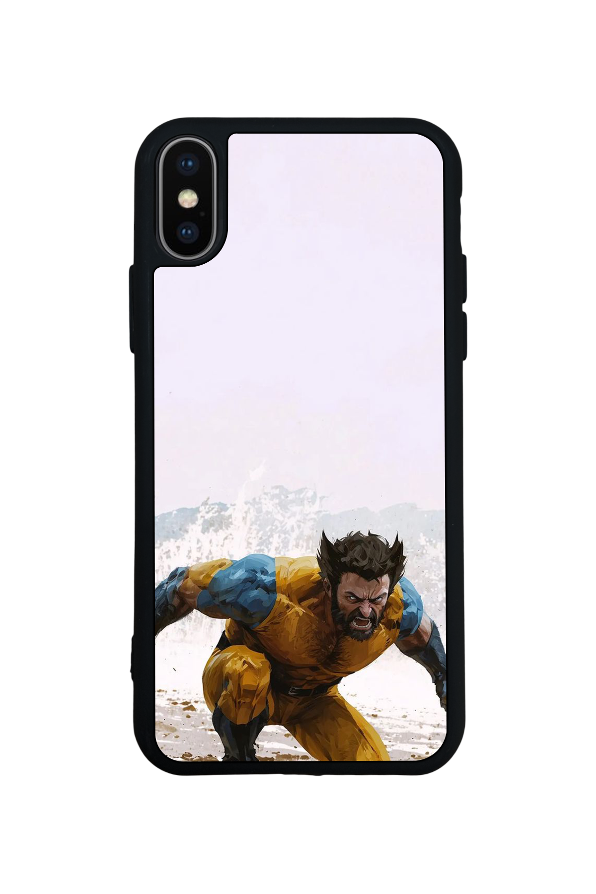 iPhone X/ XS Uyumlu Wolverine Tasarımlı Glossy Premium Kılıf