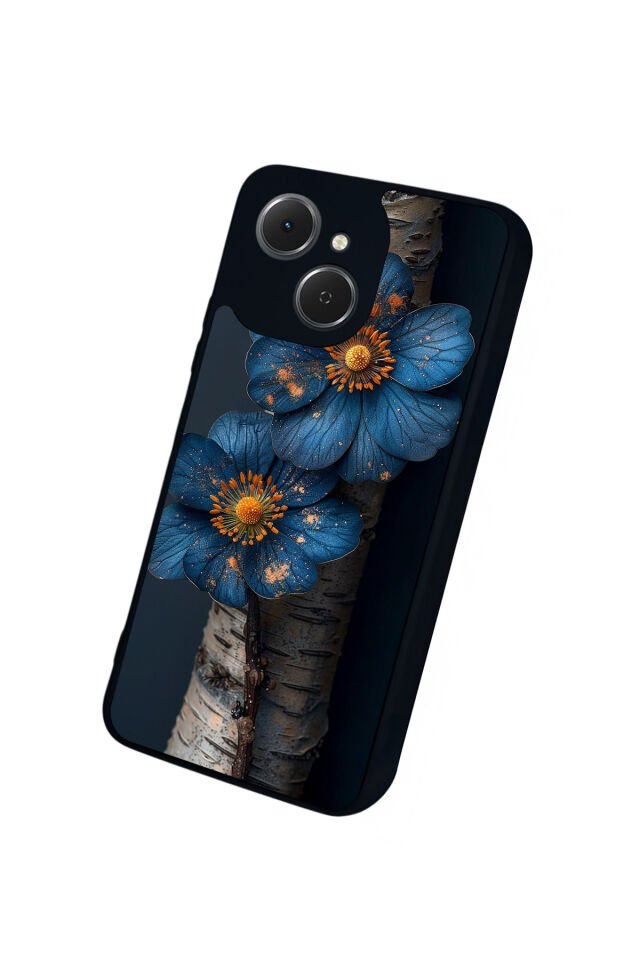 Tecno Spark 40C Uyumlu Cicek Tasarımlı Glossy Premium Kılıf