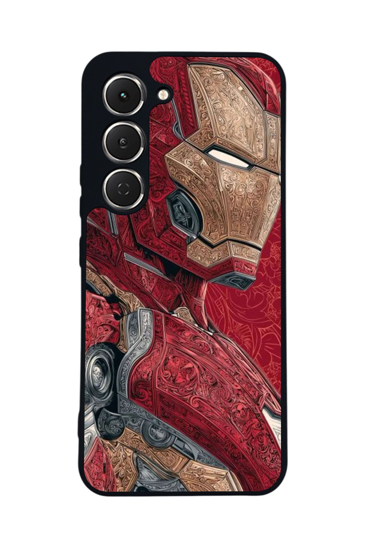 Tecno Spark 40 Pro Uyumlu Iron Man ( Demir Adam ) Tasarımlı Glossy Premium Kılıf